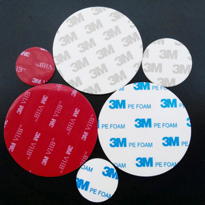ダイカット3M 7883 7214SA 7215SA 7218SAマテリアルシルバーポリエステルマットドットマトリックスラベル多目的自己接着ラベル材料