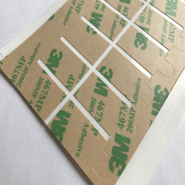 ダイカット 3M 7733FL 最適な耐久性優れた屋外 UV 暴露素材クリア UV 耐性ポリエステルオーバーラミネートラベル